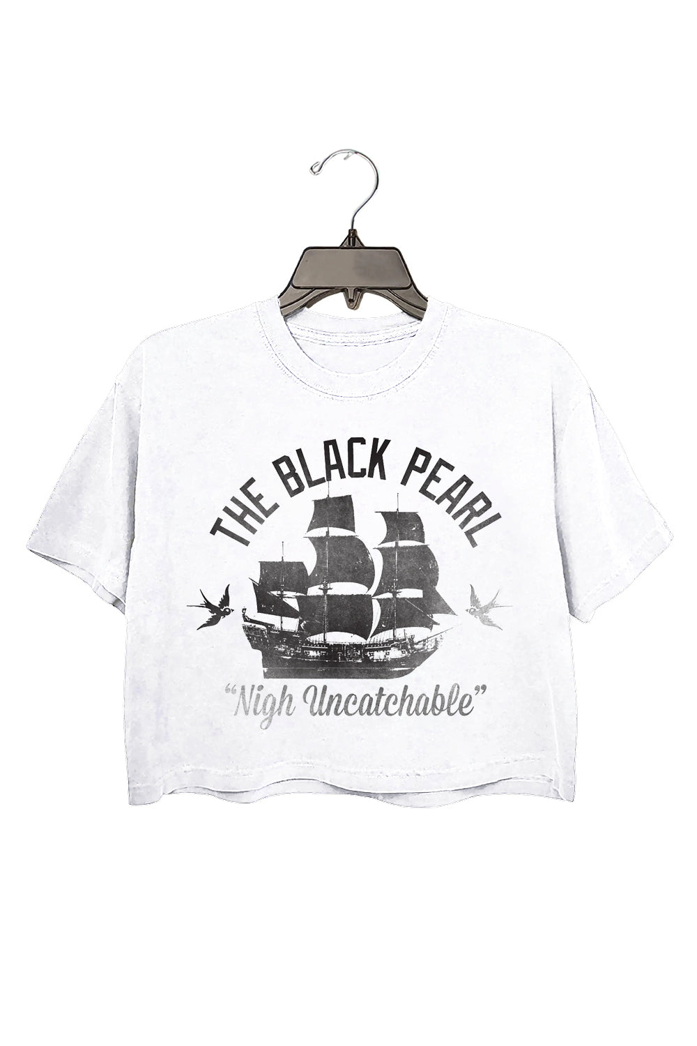 The Black Pearl Untouchable Crop Top For Women